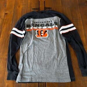 NFL team apparel size small/ch/p Bengals shirt. Good condition. See photos.